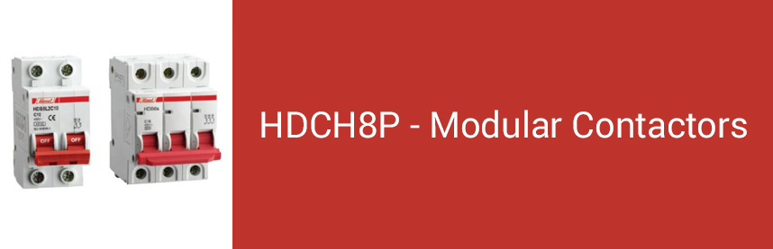 HDCH8P - Modular Contactors