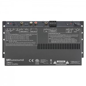 TVA2.1 Digital Two-Channel TV Amplifier with IR Learning and Sub Out