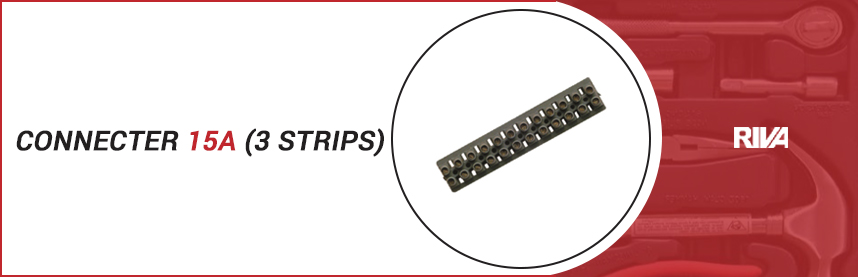 Connecter 15A (3 Strips)