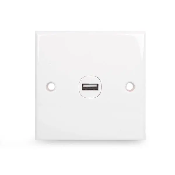 E-Series 1 Gang 2.1A USB Socket Price In Pakistan