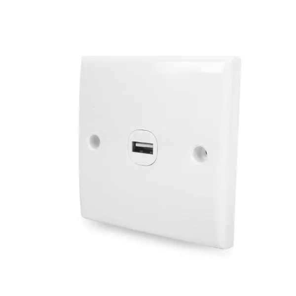 E-Series 1 Gang 2.1A USB Socket price in Pakistan