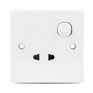 E-Series 10A 2 Pin Universal Switch Socket Price In Pakistan