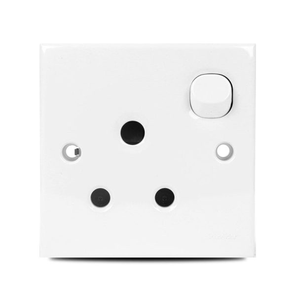 E-Series 15A 3 Pin Round Switch Socket Price In Pakistan