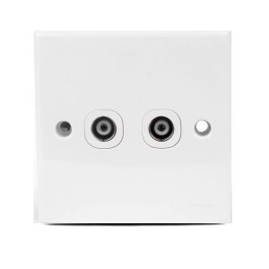 E-Series 2 Gang TV Outlet Price In Pakistan