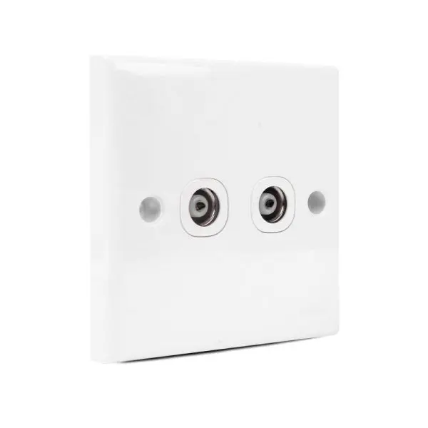 E-Series 2 Gang TV Outlet - Image 2