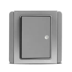 Neo 1 Gang Horizontal Grey Silver With Fluorescent Price In Pakistan