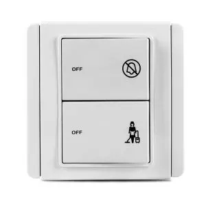 Neo 2 Gang Switch with "DND” & “PCU" Indicator Price In Pakistan