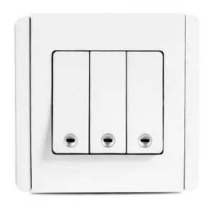 Neo 3 Gang Vertical White With Fluorescent Price In Pakistan