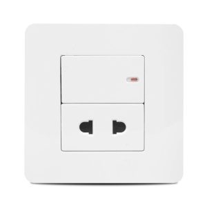 Zencelo 10A 2 Pin Universal Switch Socket Price In Pakistan