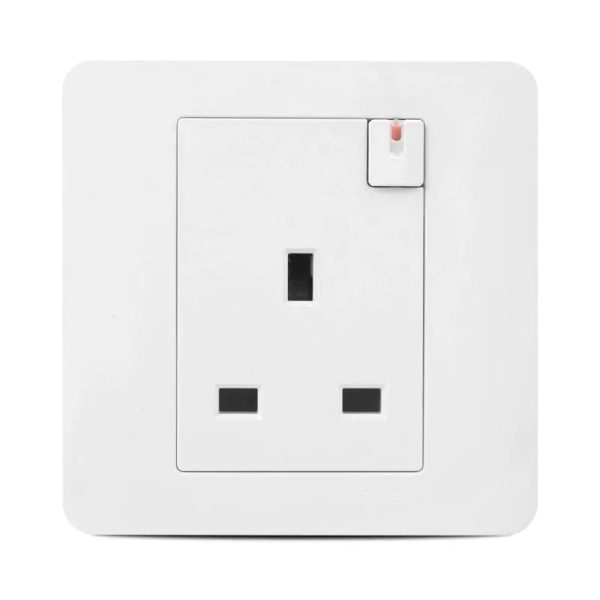 Zencelo 13A 1 Gang Double pole switched socket Price In Pakistan