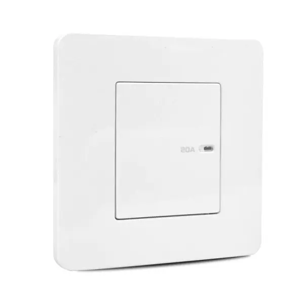 Zencelo 20A 1 Gang Full-Flat Double Pole Switch with Neon - Image 5
