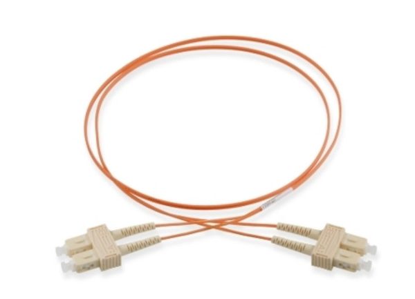 Actassi SC-SC Duplex Multimode OM2 Fiber Patch Cord LSZH (3 Meter)