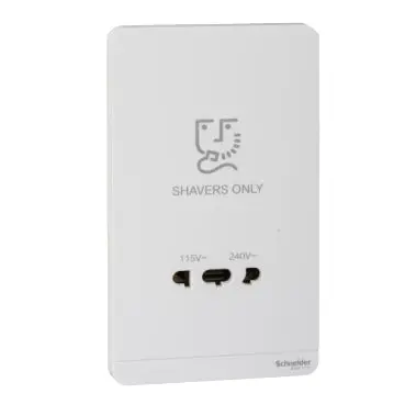 Clipsal AvatarOn Shaver Socket 20VA