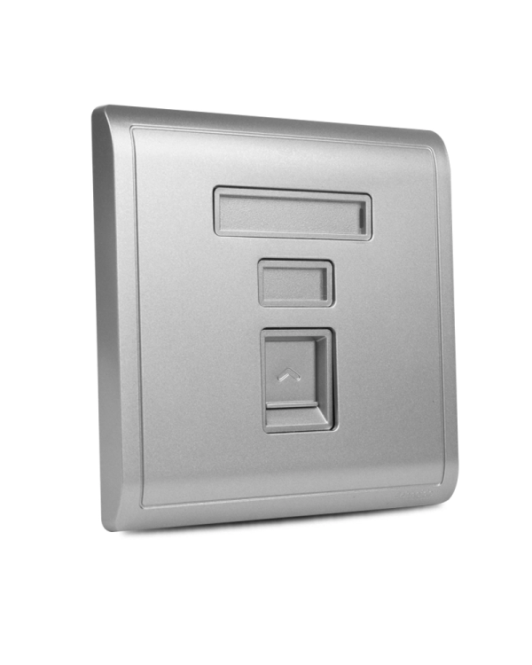 Pieno 1 Gang Telephone Outlet - Image 2