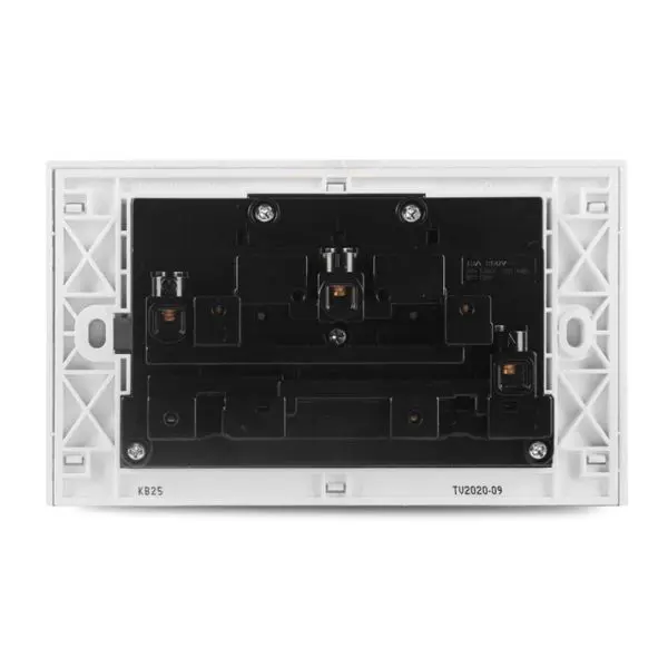 Vivace 13A 3 Pin Flat Duplex Switch Socket - Image 2