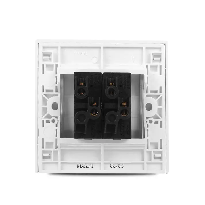 Vivace 2 Gang Bell Switch with " DND” & “PCU" Symbols - Image 2