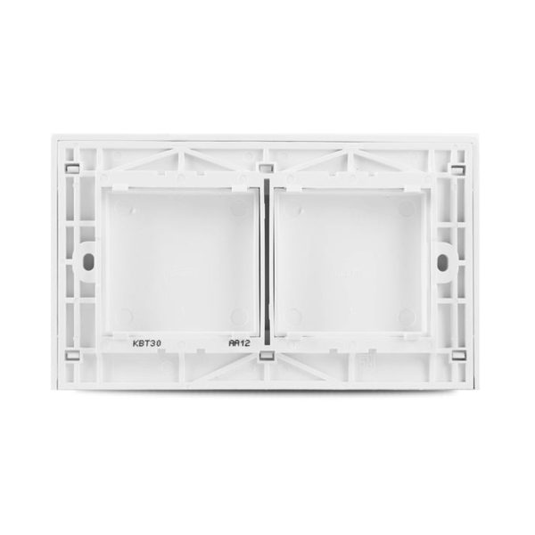 Vivace 2 Gang Blank Plate - Image 2