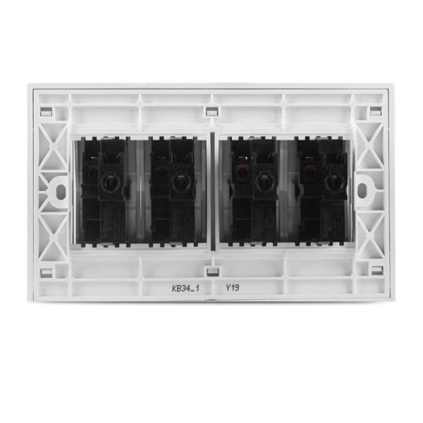 Vivace 16ax 250v 4 Gang 1 Way Switch - Image 2