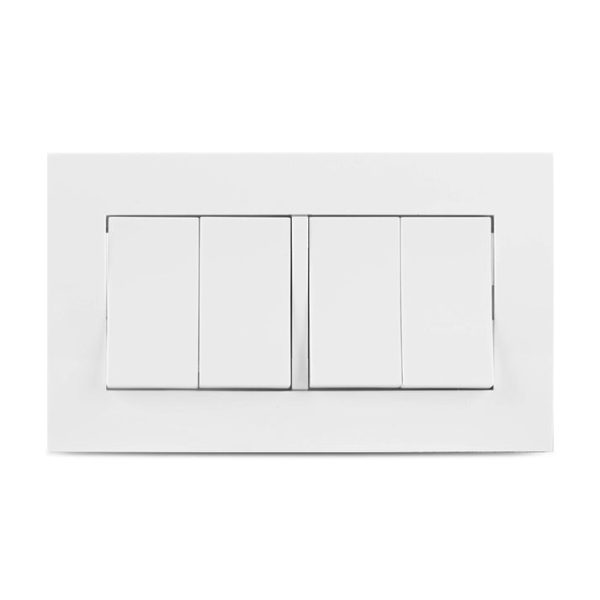 Vivace 16ax 250v 4 Gang 1 Way Switch Price in Pakistan