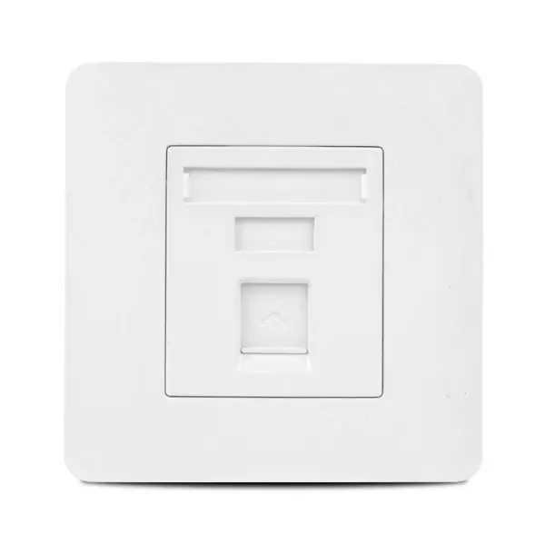 Zencelo 1 Gang Telephone Outlet
