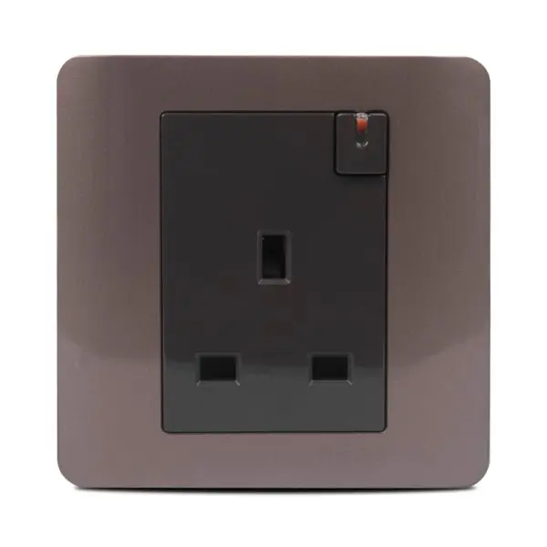 Zencelo 13A 1 Gang Double pole switched socket - Image 2