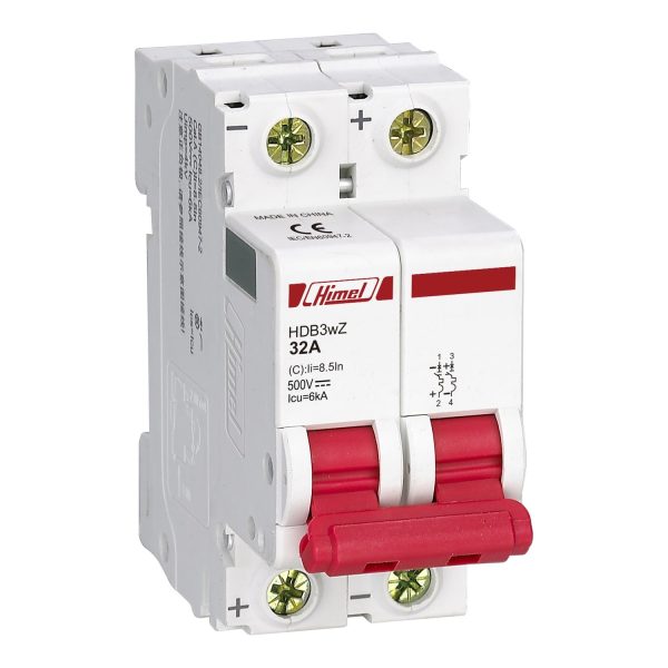 Himel 2P DC Miniature circuit breaker Price in Pakistan