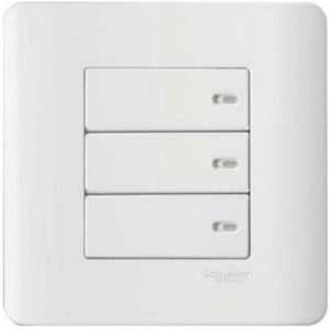 Zencelo 3 Gang 2 Way Full-Flat Switch Price In Pakistan