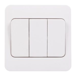 Lisse 3 Gangs 2 Way Wide Rocker Switch Price In Pakistan