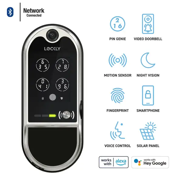 Lockly Vision Elite Video Smart Lock - Image 2