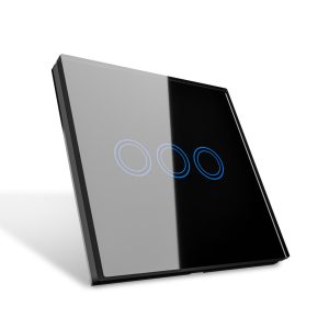 BlueDot Smart Wifi 3 Gang Switch-Black Price In Pakistan