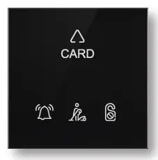 Modbus Glass Touch Keycard Holder with 3 Buttons price in pakistan